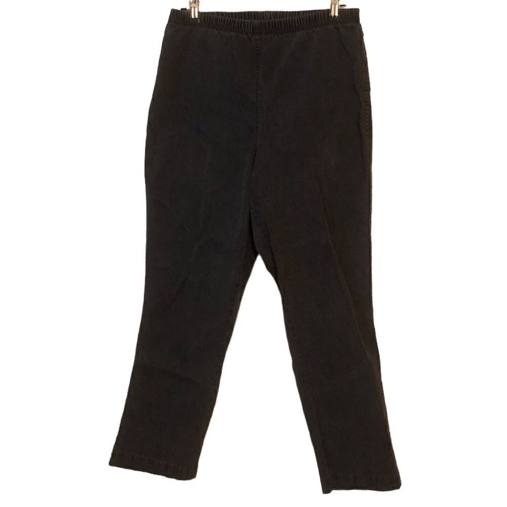 JMS Classic Black Denim Pull-on Jeans‎